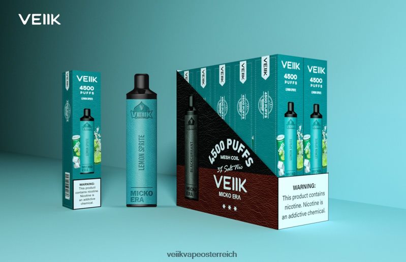 VEIIK Vape Price - VEIIK Micko Era 4500 Sprühstöße Einweg 30 mg Zitronengeist HB206H5