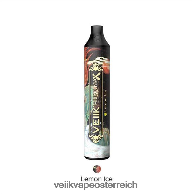VEIIK Vape Review - VEIIK Micko Max Einweg-Vaporizer mit 1500 Zügen Zitroneneis HB206H17