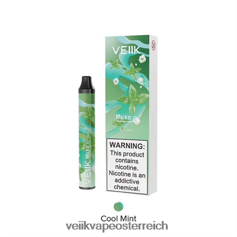 VEIIK Vape Wien - VEIIK Micko Pie Einweg-Vaporizer mit 600 Zügen frische Minze HB206H22