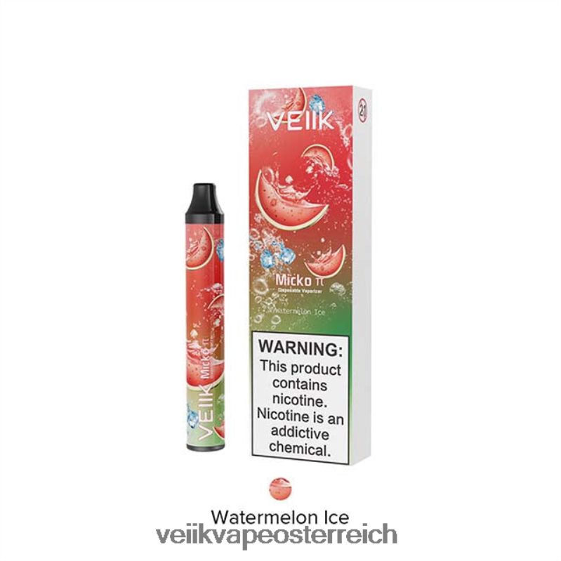 VEIIK Vape Österreich - VEIIK Micko Pie Einweg-Vaporizer mit 600 Zügen Wassermeloneneis HB206H21